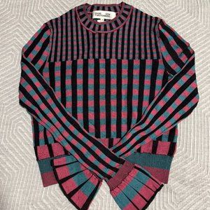DVF - Gingham Knit Sweater - XS - NWT